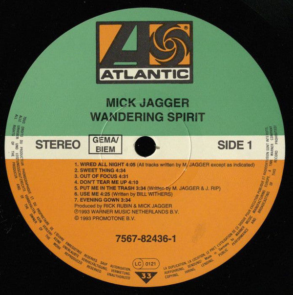 Jagger, Mick - Wandering Spirit