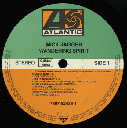 Jagger, Mick - Wandering Spirit