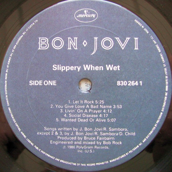 Bon Jovi - Slippery When Wet