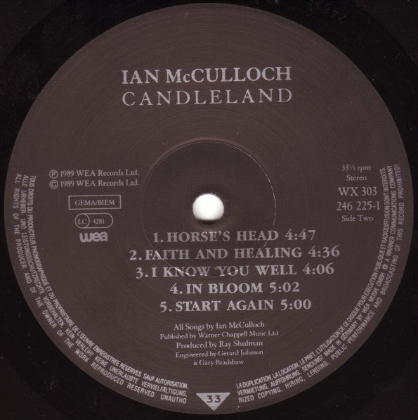 McCulloch, Ian - Candleland