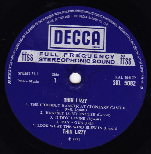 Thin Lizzy - Thin Lizzy