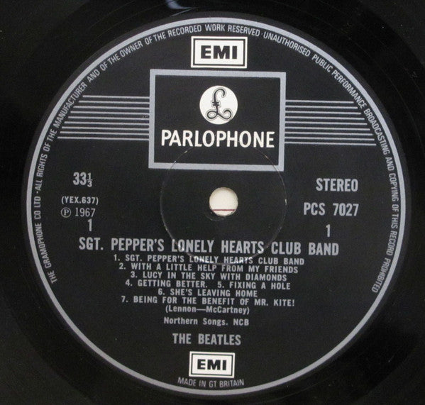 Beatles - Sgt. Pepper's Lonely Hearts Club Band - RecordPusher  