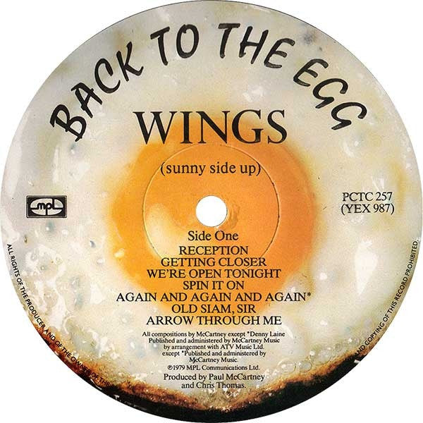 Wings - Back To Egg