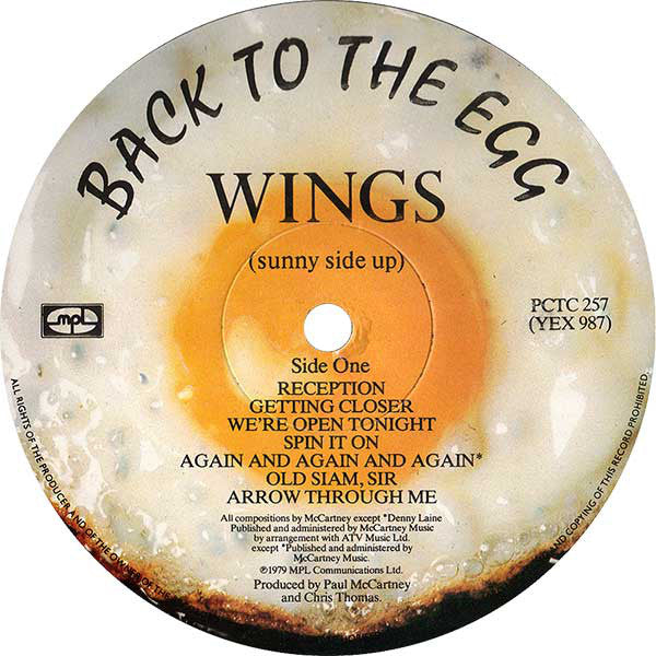Wings - Back To Egg