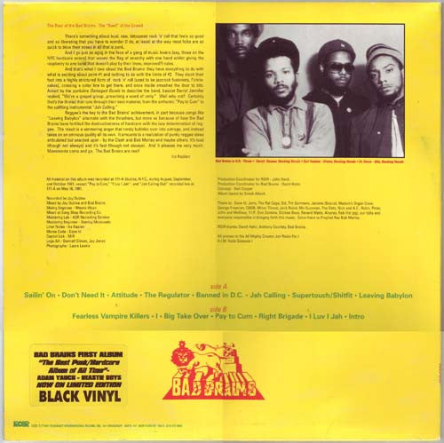 Bad Brains ‎– Bad Brains