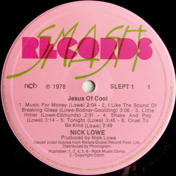 Lowe, Nick - Jesus Of Cool