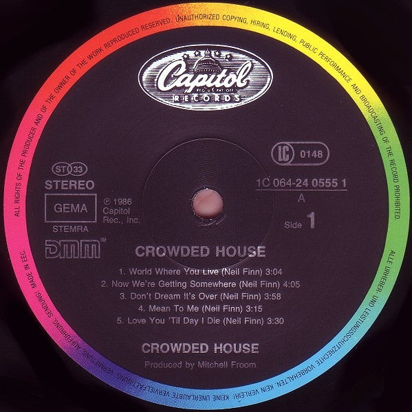 Crowded House - Crowded House