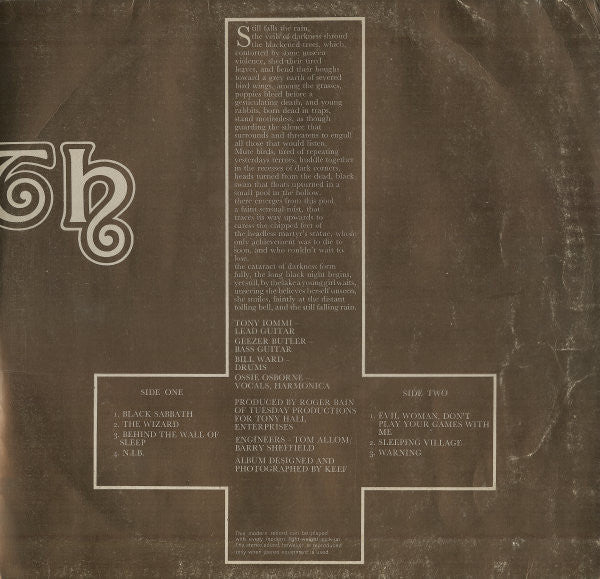 Black Sabbath - Black Sabbath