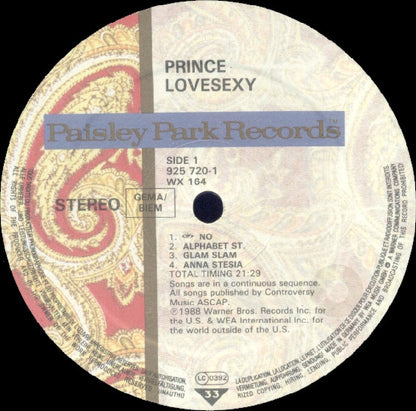 Prince - Lovesexy