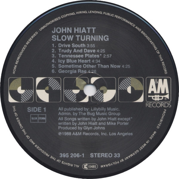 Hiatt, John - Slow Turning