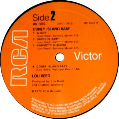 Reed, Lou - Coney Island Baby