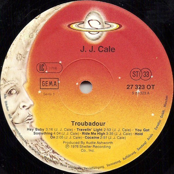Cale, J.J. - Troubadour - RecordPusher  