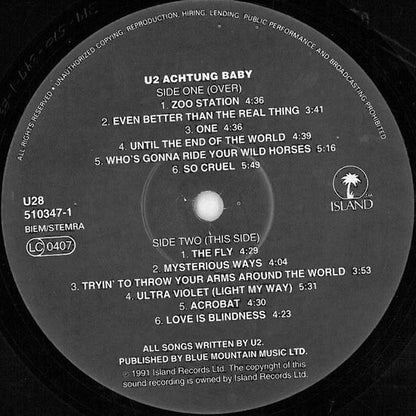 U2 - Achtung Baby