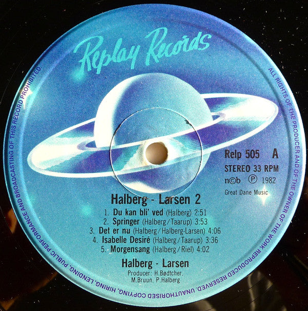 Halberg-Larsen ‎– Halberg-Larsen 2