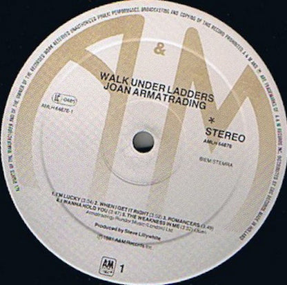Armatrading, Joan ‎– Walk Under Ladders