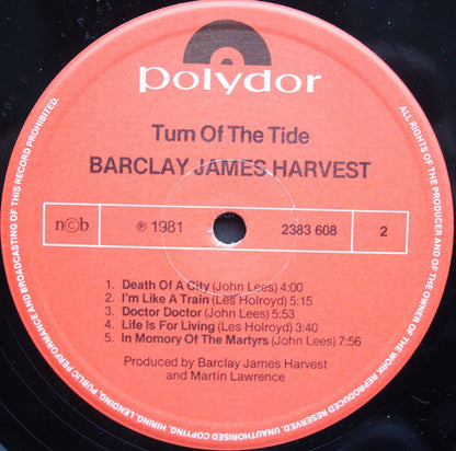 Barclay James Harvest ‎– Turn Of The Tide