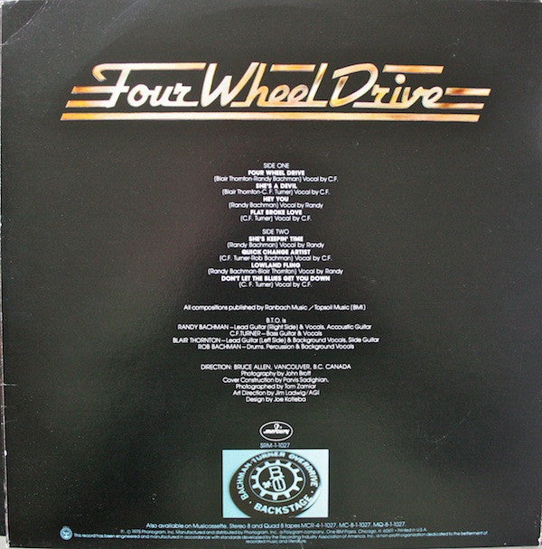 Bachman-Turner Overdrive - Four Wheel Drive