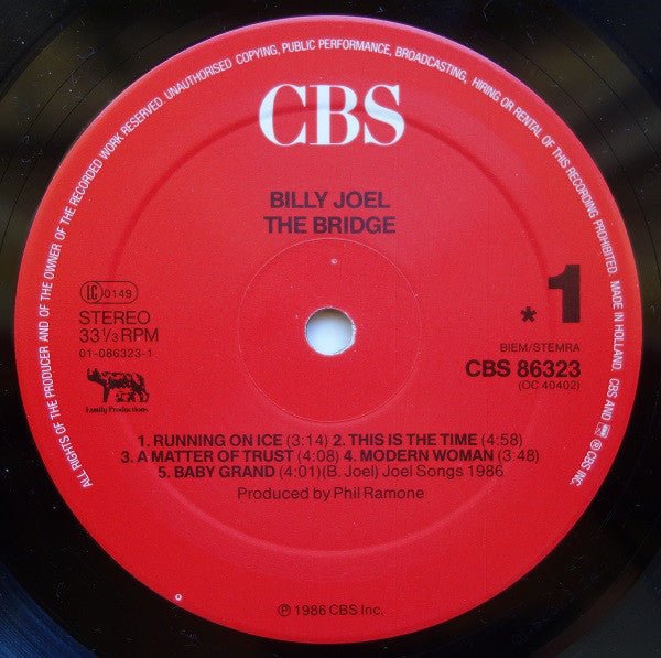 Joel, Billy - The Bridge
