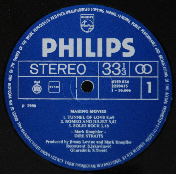 Dire Straits - Making Movies
