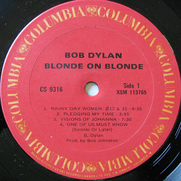 Dylan, Bob - Blonde On Blonde