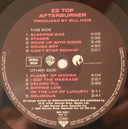 ZZ Top - Afterburner
