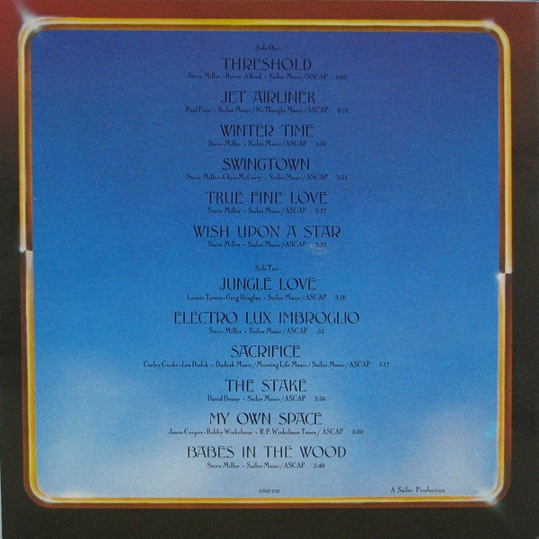 Steve Miller Band - Book Of Dreams
