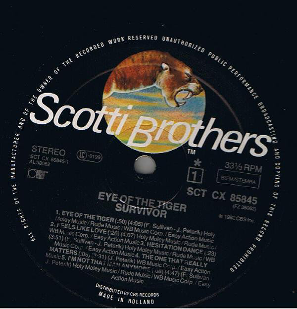 Survivor - Eye Of The Tiger