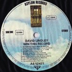 Lindley, David And El Rayo X - Win This Record