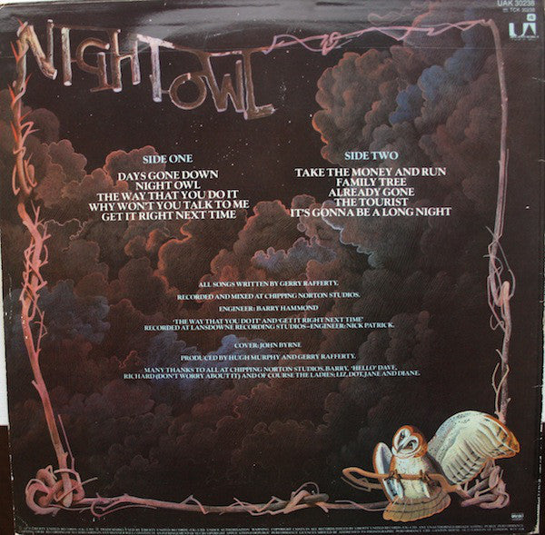 Rafferty, Gerry - Night Owl