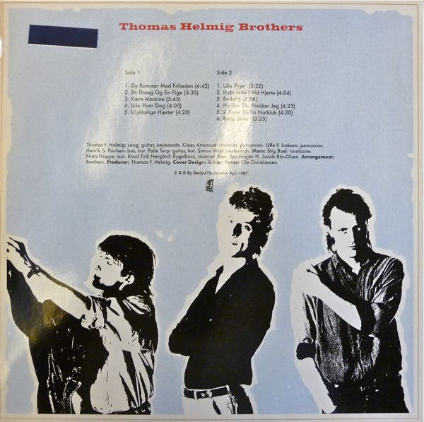 Thomas Helmig Brothers ‎– Kære Maskine