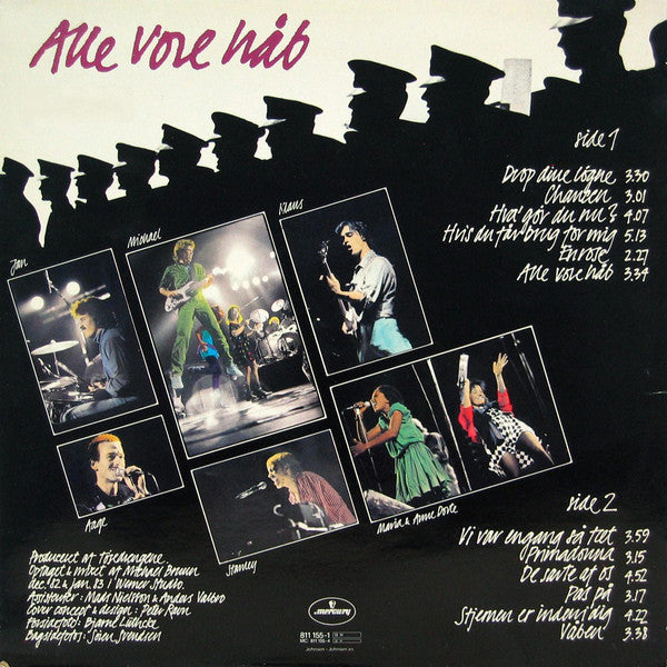 Tøsedrengene ‎– Alle Vore Håb