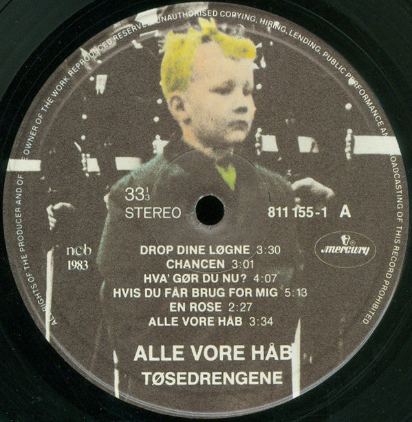 Tøsedrengene ‎– Alle Vore Håb