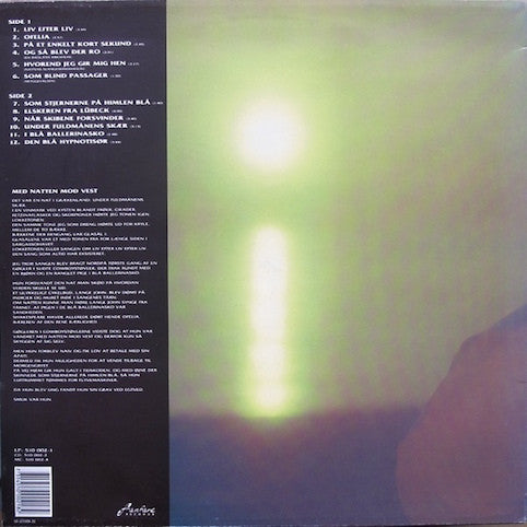 Lilholt, Lars ‎– Med Natten Mod Vest