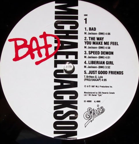 Jackson, Michael - Bad