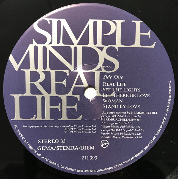 Simple Minds - Real To Real Cacophony