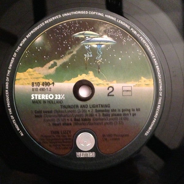 Thin Lizzy - Thunder And Lightning