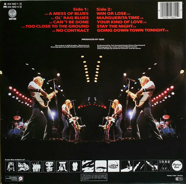 Status Quo ‎– Back To Back