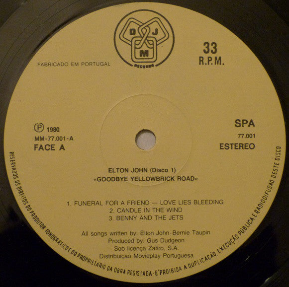 John, Elton - Goodbye Yellow Brick Road