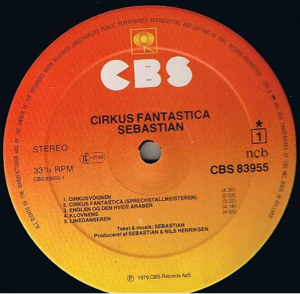 Sebastian - Cirkus Fantastica