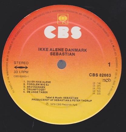 Sebastian - Ikke Alene Danmark