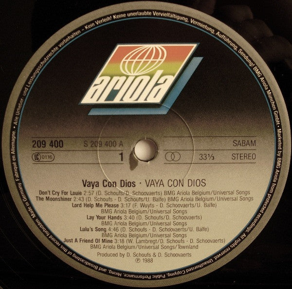 Vaya Con Dios - Vaya Con Dios