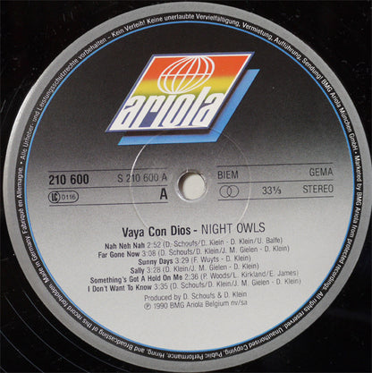 Vaya Con Dios - Night Owls