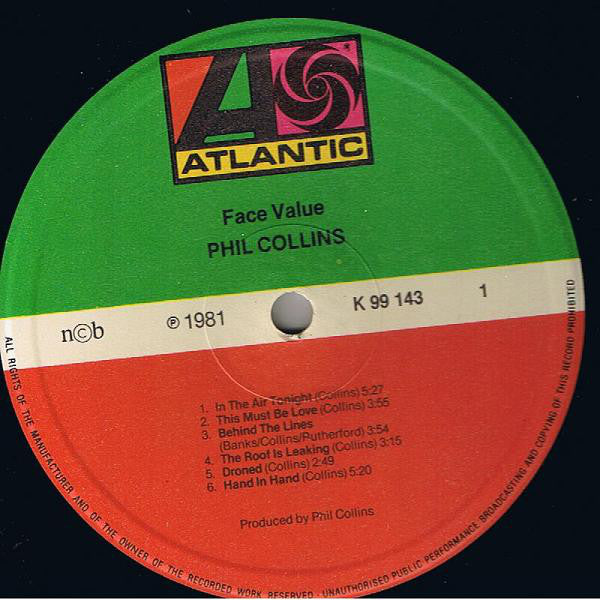 Collins, Phil - Face Value