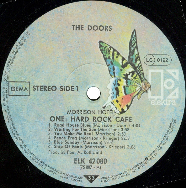 Doors - Morrison Hotel