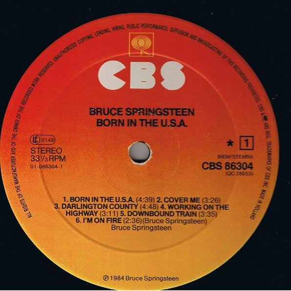Springsteen, Bruce - Born In The U.S.A.
