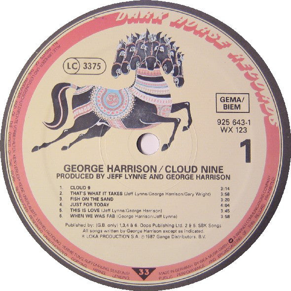 Harrison, George - Cloud Nine