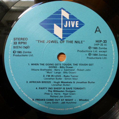 Jewel Of The Nile - OST