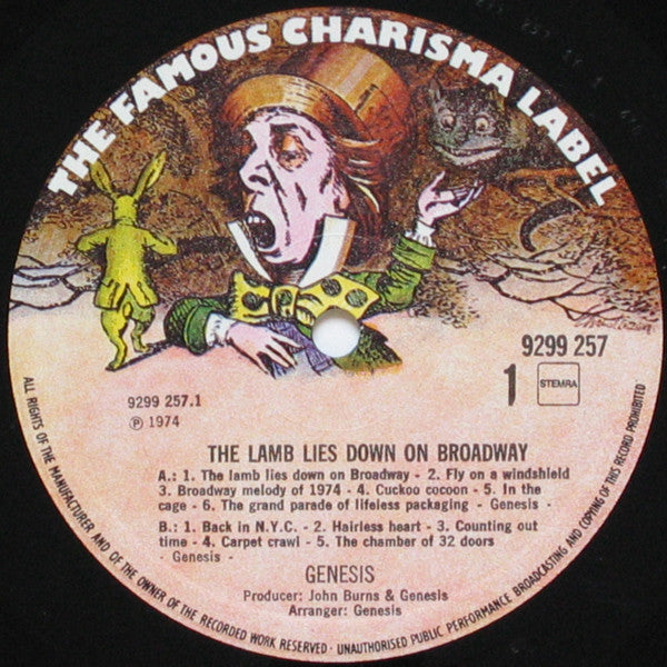 Genesis - The Lamb Lies Down On Broadway