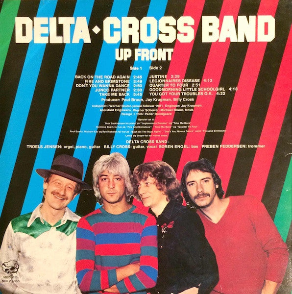 Delta-Cross Band ‎– Up Front