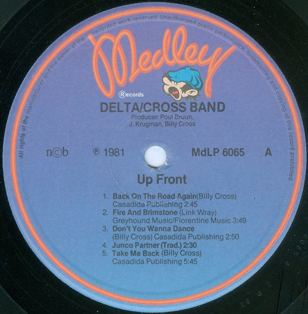 Delta-Cross Band ‎– Up Front